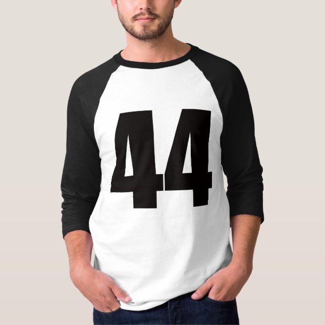 Raglan shirt with number 44 (Front)