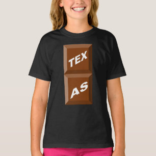 RAGLAN SWEAT SHIRT BLACK TEXAS CHOCOLATE