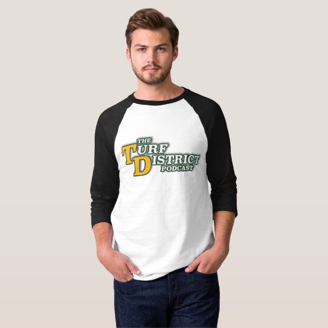 Raglan t-shirt with logo (Front Full)