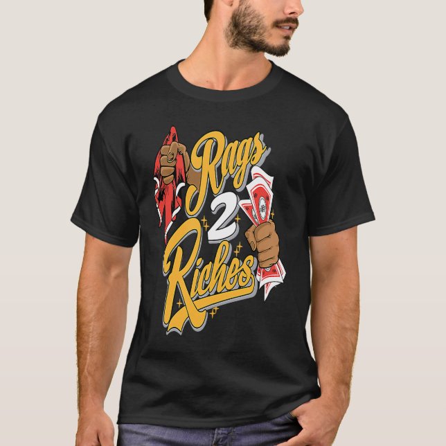 Rags 2 Riches Citrus 7s Matching T-Shirt (Front)