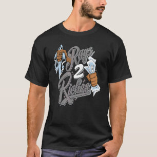 Rags 2 Riches Cool Grey 11s Matching T-Shirt