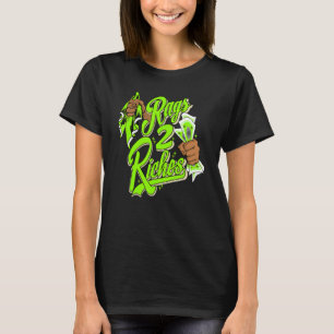 Rags 2 Riches Electric Green 6s Matching T-Shirt