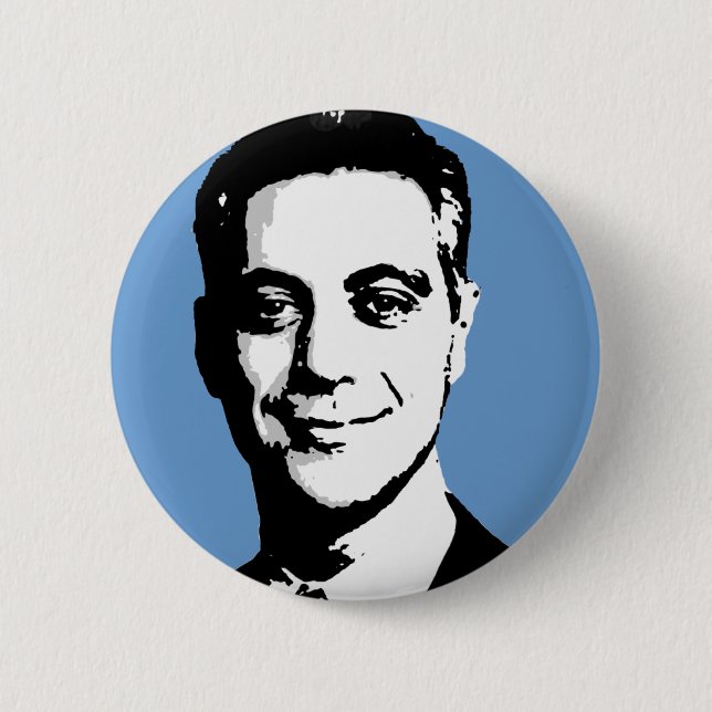 Rahm Emanuel Gear 6 Cm Round Badge (Front)