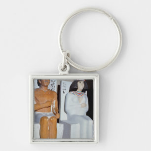 Rahotep and his Wife, Nofret, from Meydum Key Ring