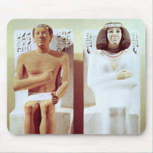 Rahotep and his Wife, Nofret Mouse Pad