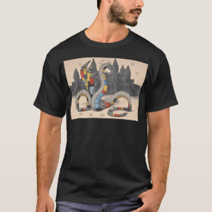 Rahu Abstract At Angkor Wat T-Shirt