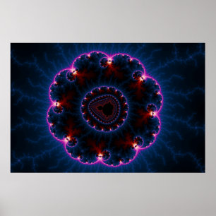 Rai - Fractal Art Poster