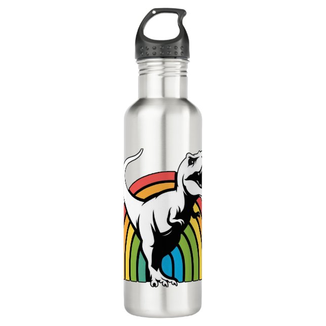 Raibow T-Rex 710 Ml Water Bottle (Front)