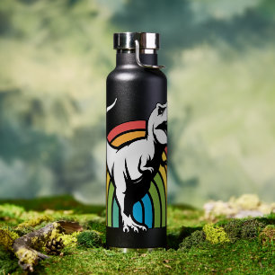 Raibow T-Rex Water Bottle