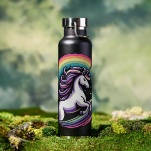 Raibow Unicorn Water Bottle