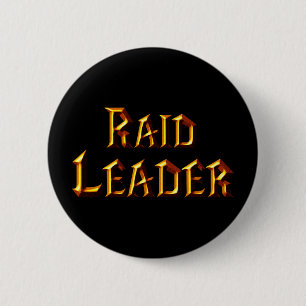 Raid Leader 6 Cm Round Badge