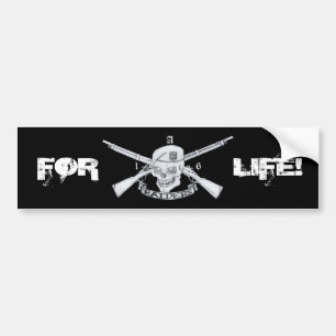 raiders, FOR, LIFE! Bumper Sticker