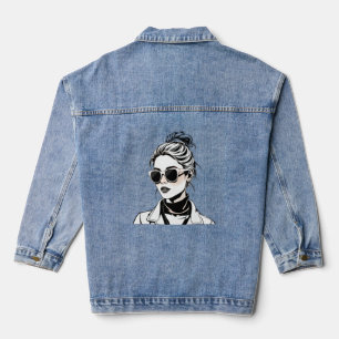 Raiders Girl - The world needs strong women Denim Jacket