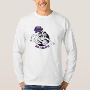Raiders White Long Sleeve Unisex T-Shirt