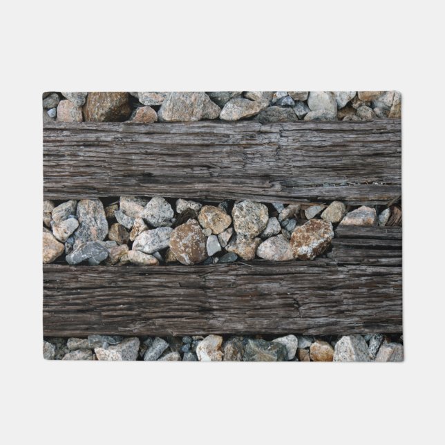Rail Ties and Gravel Doormat (Front)