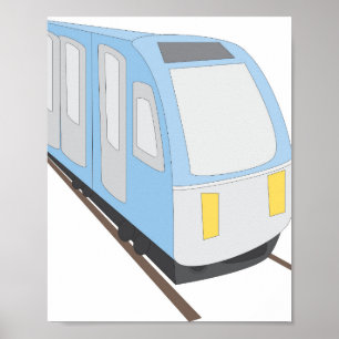 Rail Train Poster