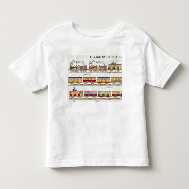 Rail Travel in 1845 Toddler T-Shirt (Front)