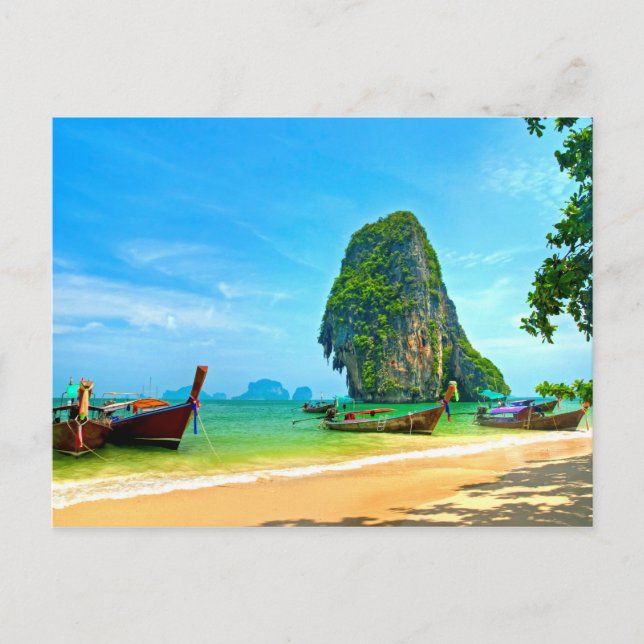 Railay Beach Thailand Postcard (Front)