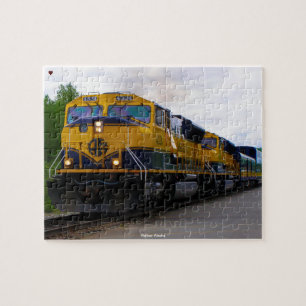 Railcar Alaska Jigsaw Puzzle
