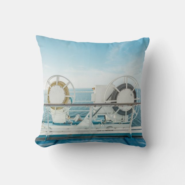 Railing Of A Cruise Ship Cushion (Front)