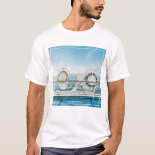 Railing Of A Cruise Ship T-Shirt