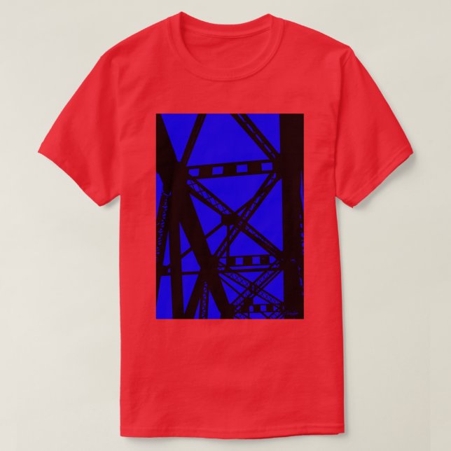 Railroad Beams Ink T-Shirt (Design Front)