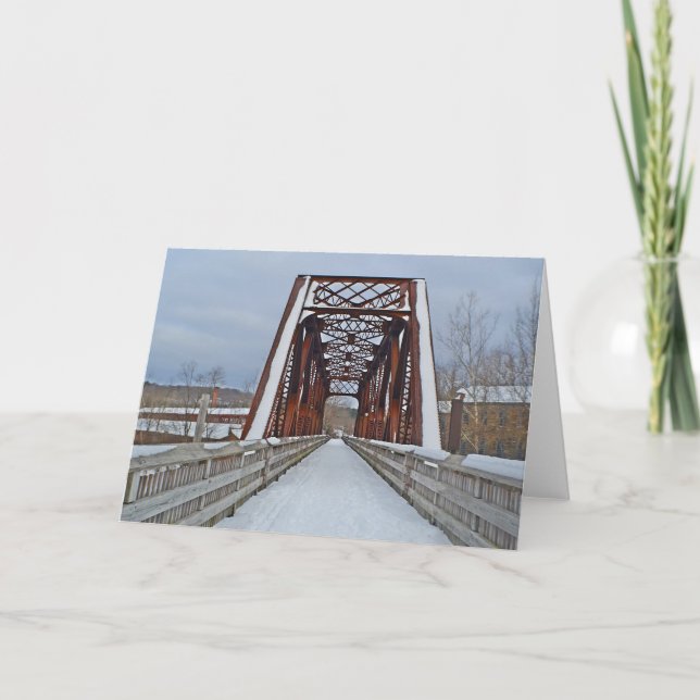 Railroad Bridge Notecard (Front)
