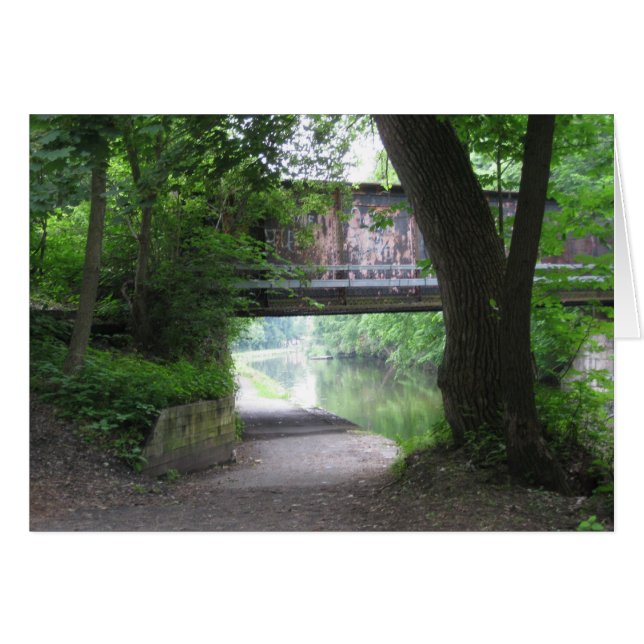 Railroad bridge over the Old Champlain Canal (Front Horizontal)