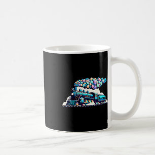 Railroad Bunny Train Easter Egg Kids Toddler Boys  Coffee Mug