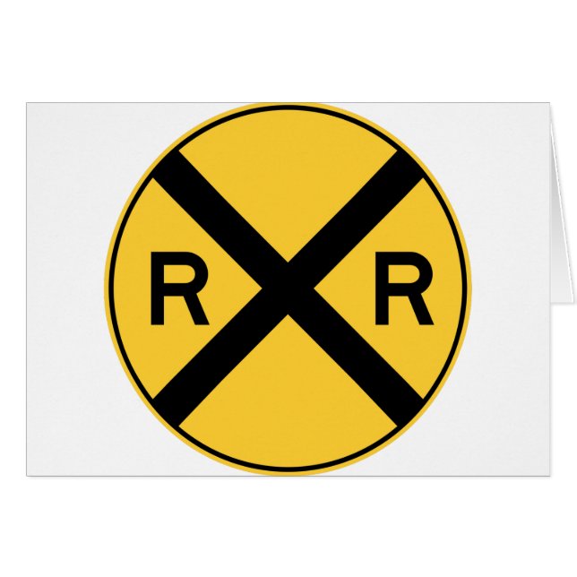 Railroad Crossing (Front Horizontal)