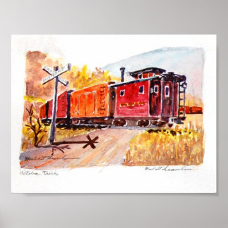 railroad-crossing poster