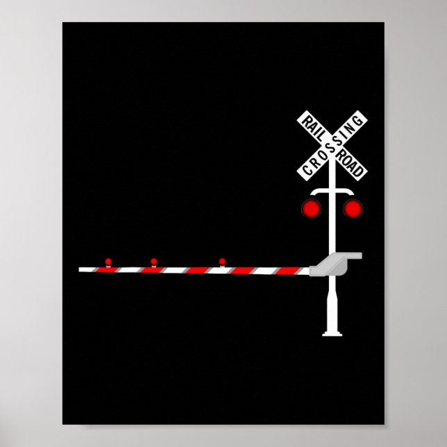 Railroad Crossing Rrier Sign Halloween Costume Diy (Front)
