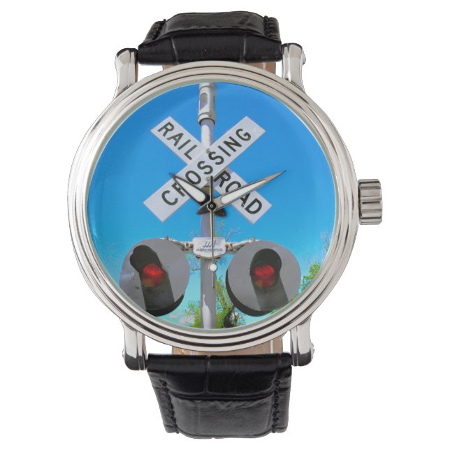 Railroad Crossing With Electronic Bell Watch (Front)