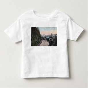 Railroad Depot and Bluffs City, OR Toddler T-Shirt