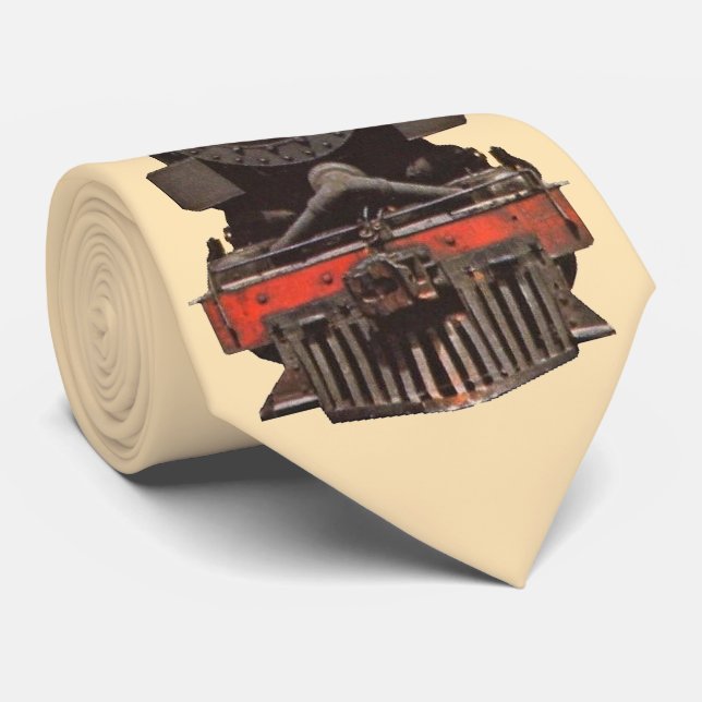 Railroad Engineer Tie (Rolled)