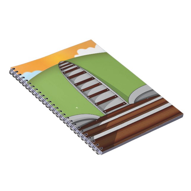 Railroad Notebook (Right Side)