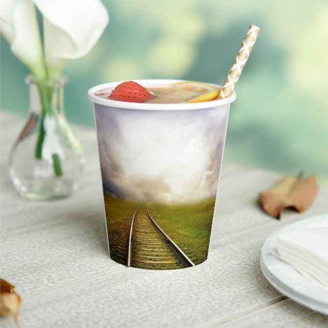 Railroad Paper Cups (Insitu)