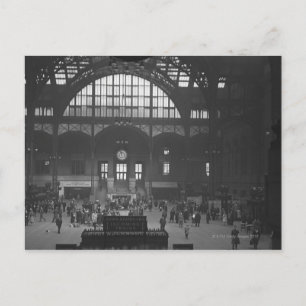 Railroad Station Postcard