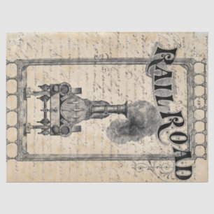 Railroad Tissue Paper