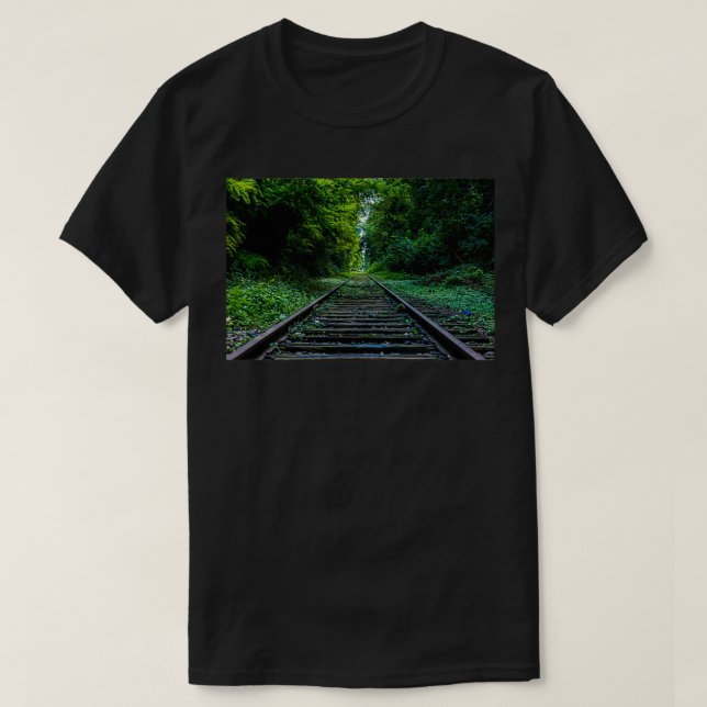 Railroad Tracks 6 T-Shirt (Design Front)