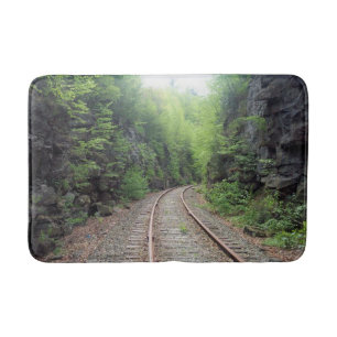 Railroad Tracks Bath Mat