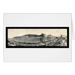 Railroad Train Panama Canal Photo 1913