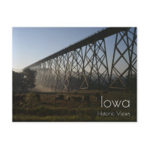 Railroad Viaduct Postcard
