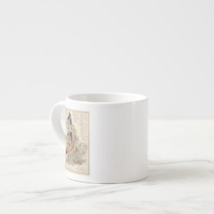 Railroads in England Espresso Cup