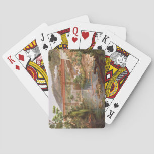 Railway Bridge at Atoyac, from 'Album of the Mexic Playing Cards