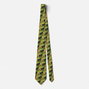 Railway Bridge over Montmajour by Vincent van Gogh Tie