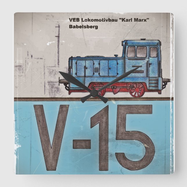 railway clock (Front)