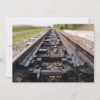 Railway Disappears In The Distance