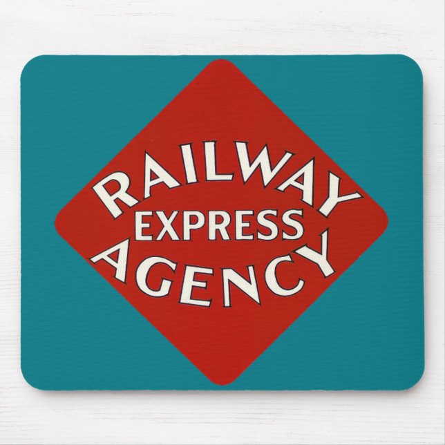 Railway Express Agency Mouse Pad (Front)