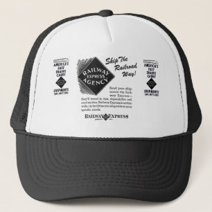 Railway Express - Ship The Railroad Way Trucker Hat